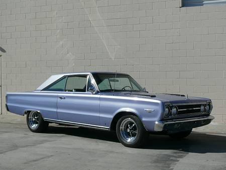 1967 PLYMOUTH GTX COUPE