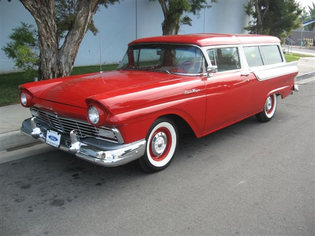 1957 FORD RANCH WAGON 2 DOOR STATION WAGON