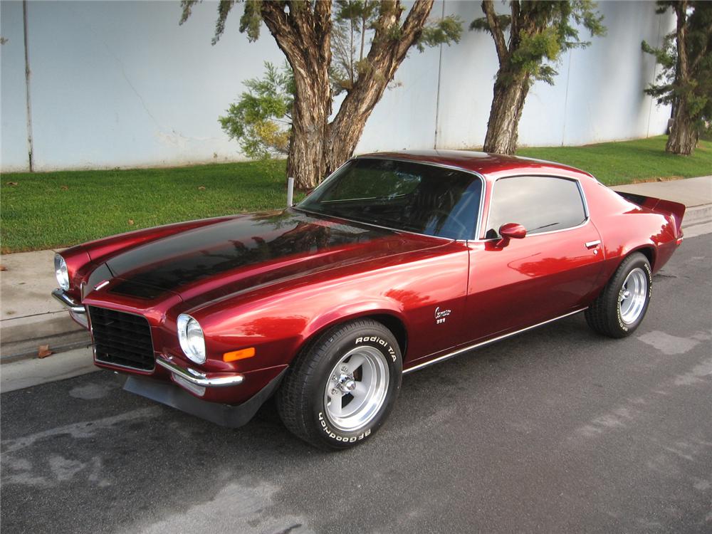 1972 CHEVROLET CAMARO CUSTOM COUPE