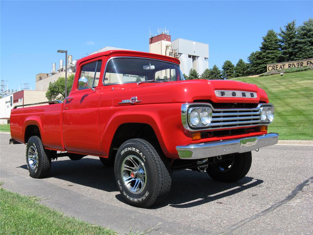 1959 FORD F-100 4X4 PICKUP