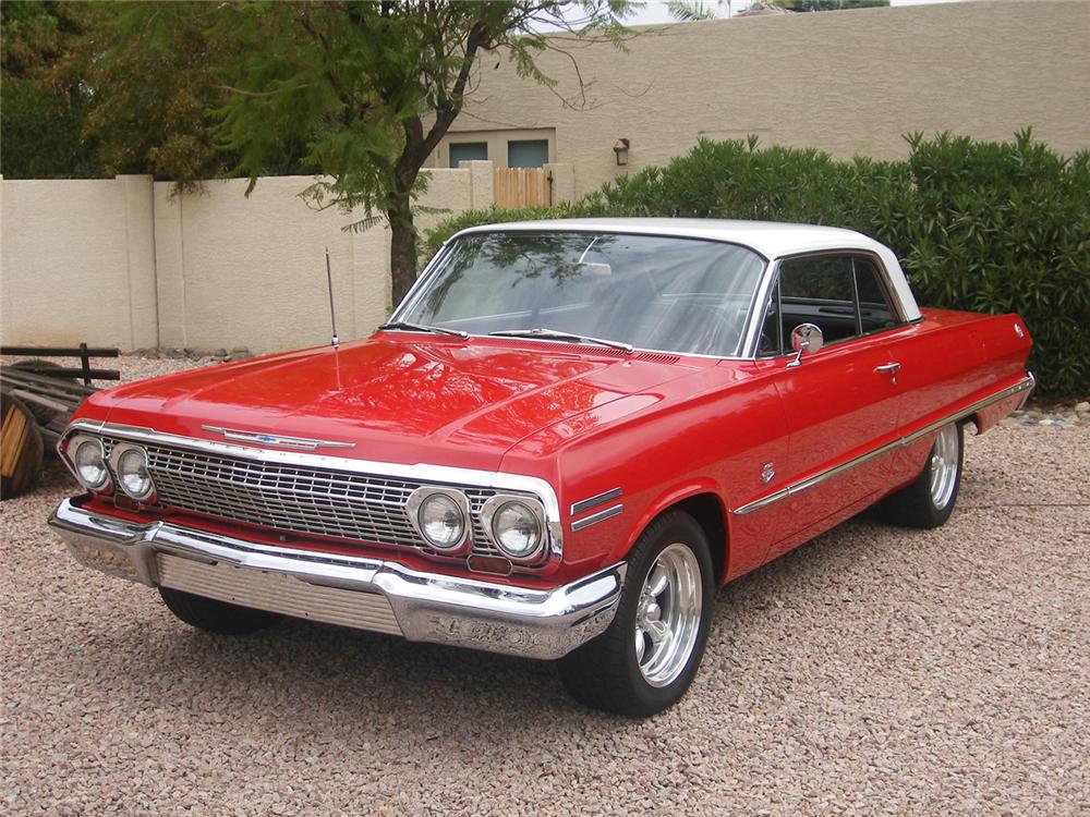 1963 CHEVROLET IMPALA SS 2 DOOR SPORT COUPE