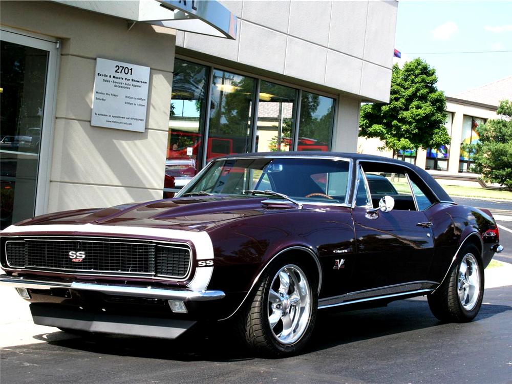 1967 CHEVROLET CAMARO CUSTOM 2 DOOR HARDTOP