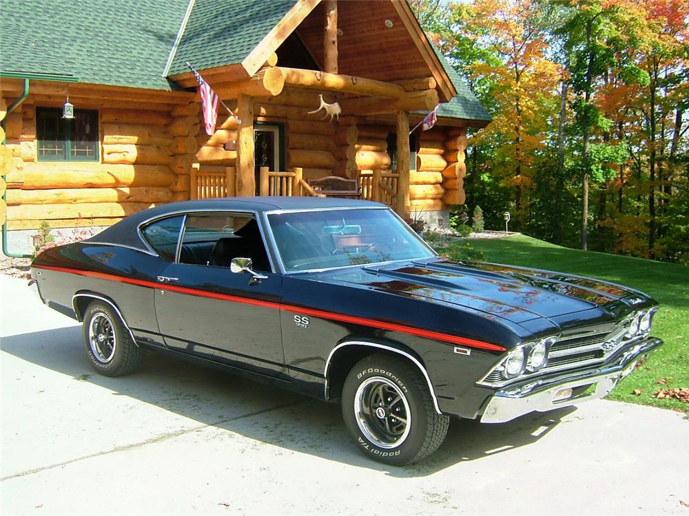 1969 CHEVROLET CHEVELLE SS 396 2 DOOR COUPE