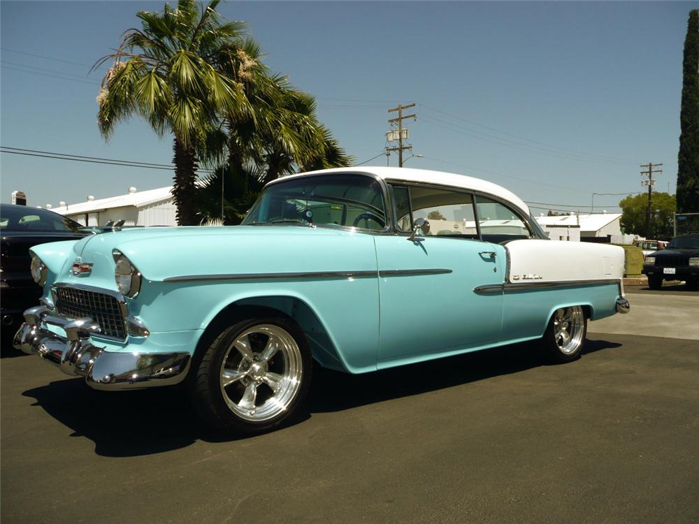 1955 CHEVROLET BEL AIR 2 DOOR HARDTOP RESTO-ROD