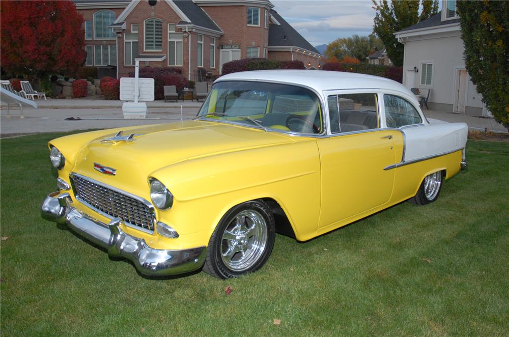 1955 CHEVROLET 210 CUSTOM 2 DOOR SEDAN