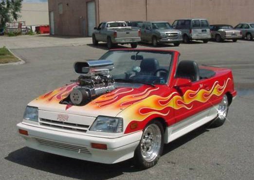 1987 CHEVROLET SPRINT SUPERCHARGED CONVERTIBLE