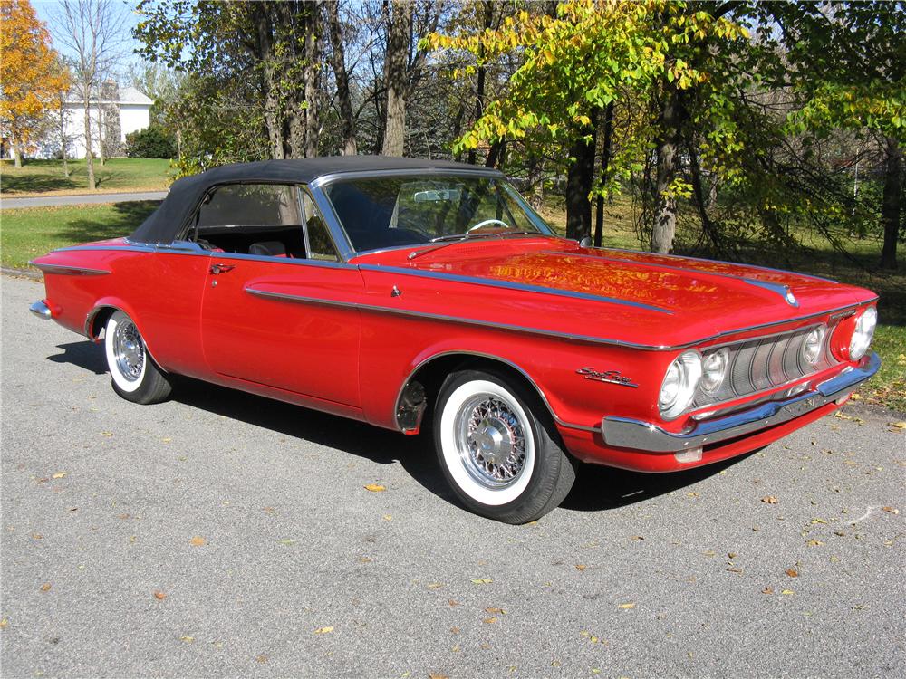 1962 PLYMOUTH SPORT FURY 2 DOOR CONVERTIBLE