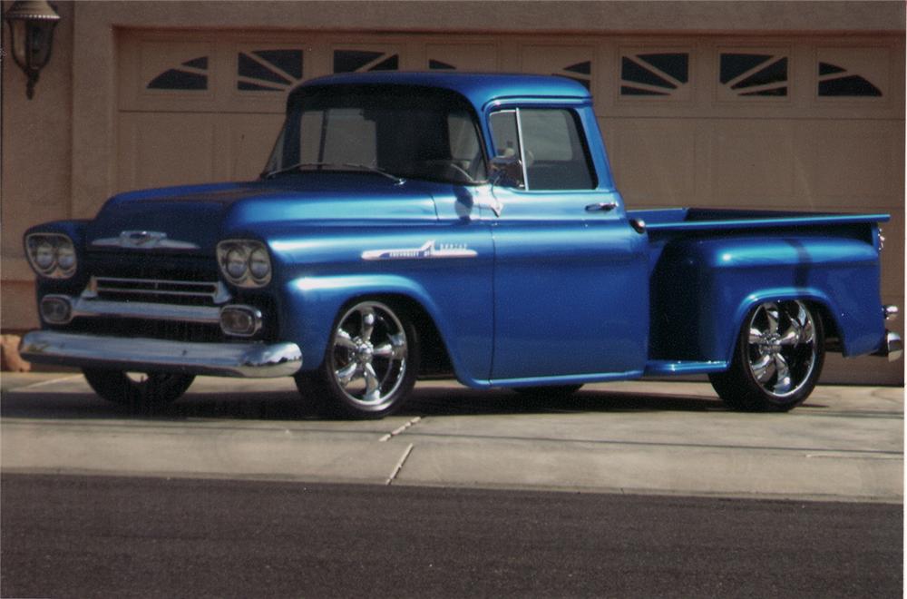 1958 CHEVROLET APACHE STEP-SIDE CUSTOM PICKUP