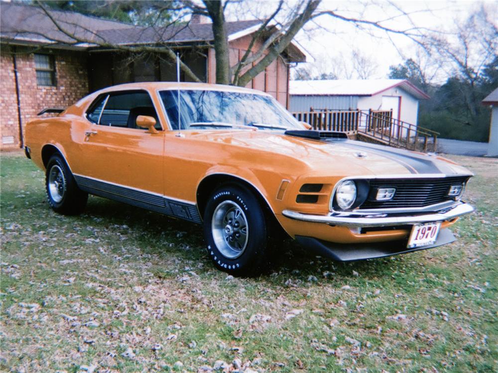 1970 FORD MUSTANG MACH 1 FASTBACK