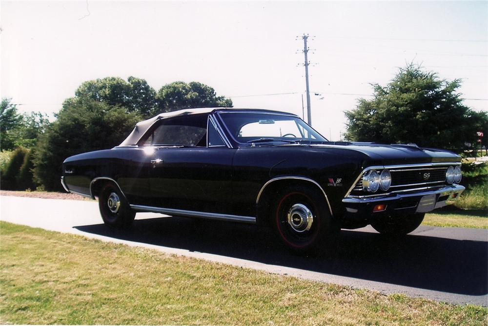 1966 CHEVROLET CHEVELLE CONVERTIBLE SS 396 RE-CREATION