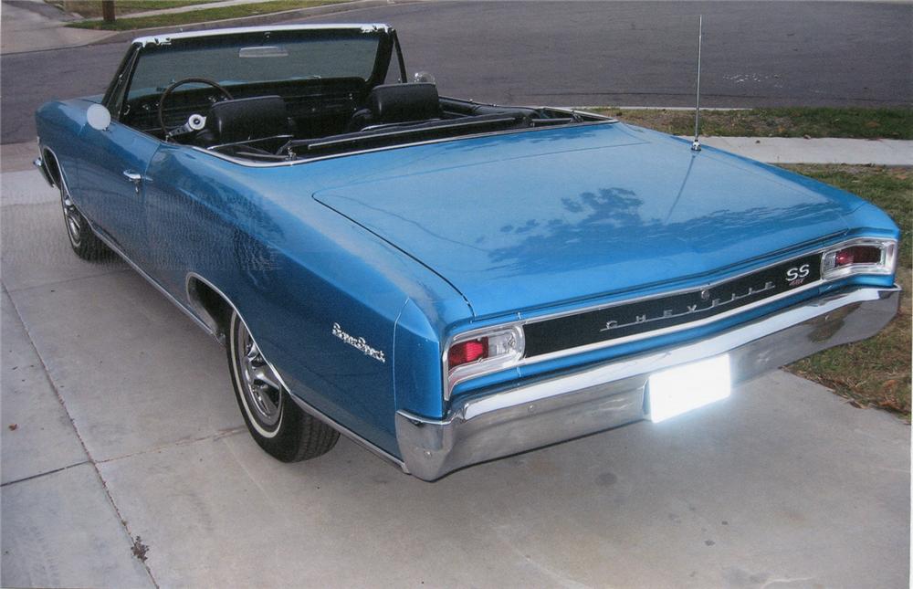 1966 CHEVROLET CHEVELLE SS 396 CONVERTIBLE