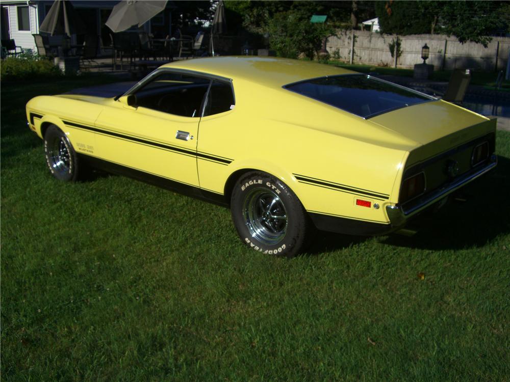 1971 FORD MUSTANG BOSS 351 2 DOOR FASTBACK