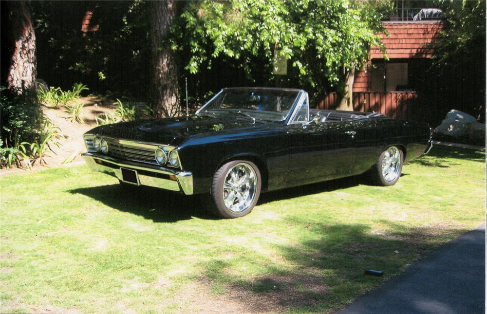 1967 CHEVROLET CHEVELLE CUSTOM CONVERTIBLE