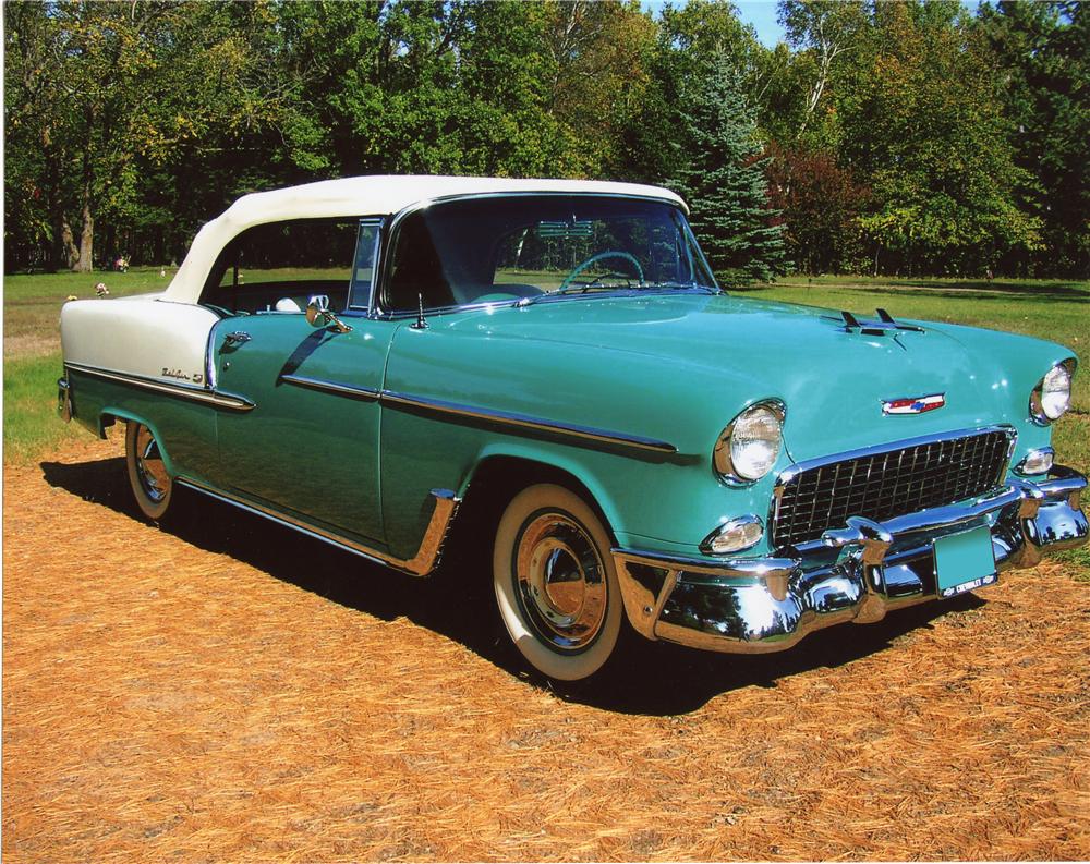 1955 CHEVROLET BEL AIR CONVERTIBLE