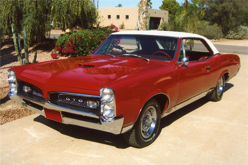 1967 PONTIAC GTO 2 DOOR HARDTOP