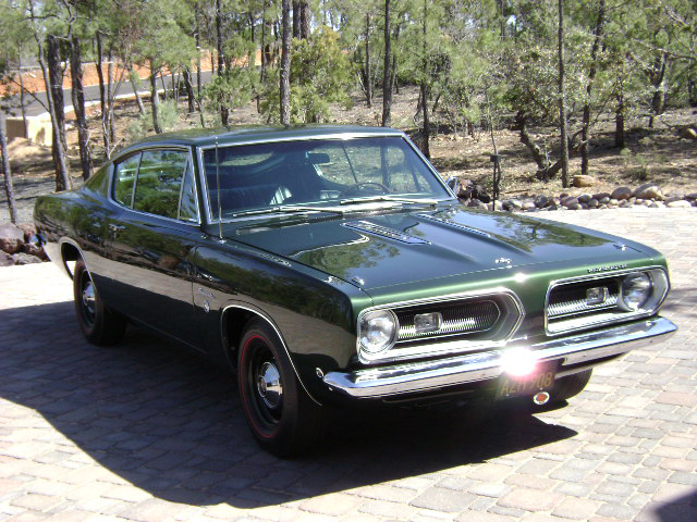 1968 PLYMOUTH BARRACUDA 2 DOOR COUPE