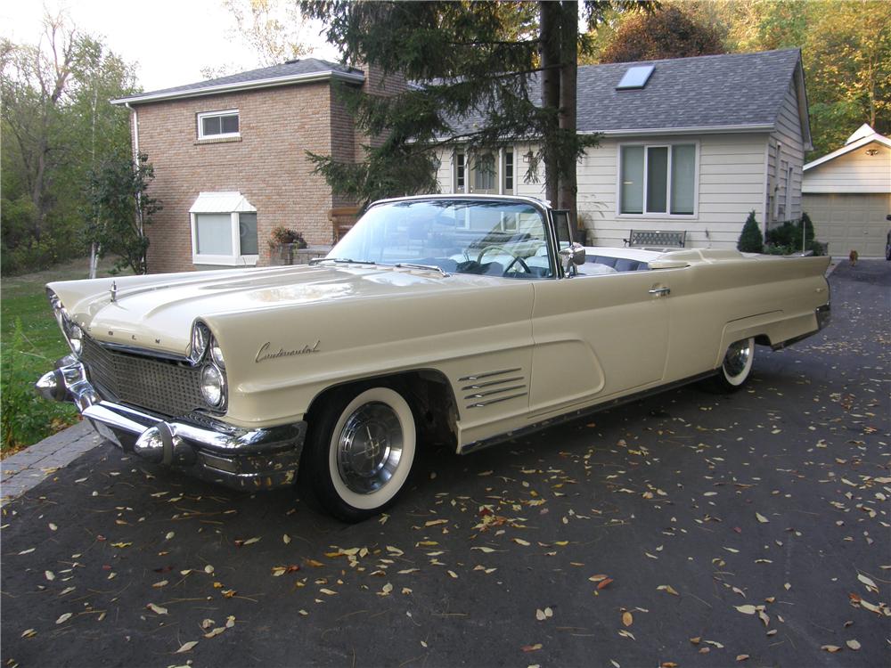 1960 LINCOLN CONTINENTAL MARK V CONVERTIBLE