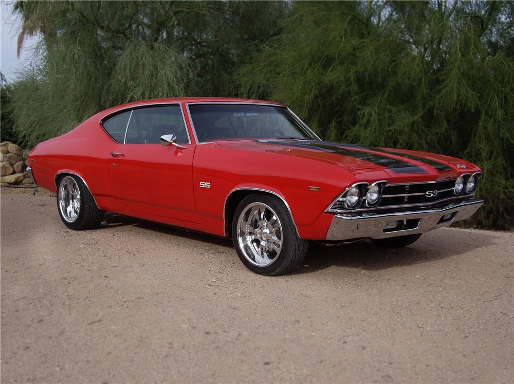 1969 CHEVROLET CHEVELLE SS CUSTOM COUPE