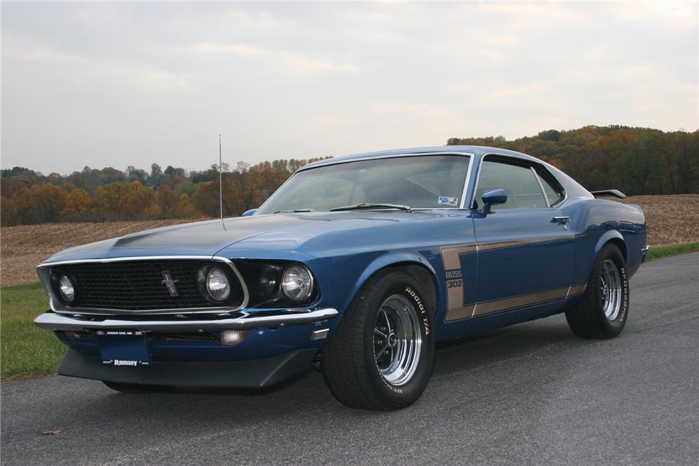 1969 FORD MUSTANG BOSS 302 FASTBACK