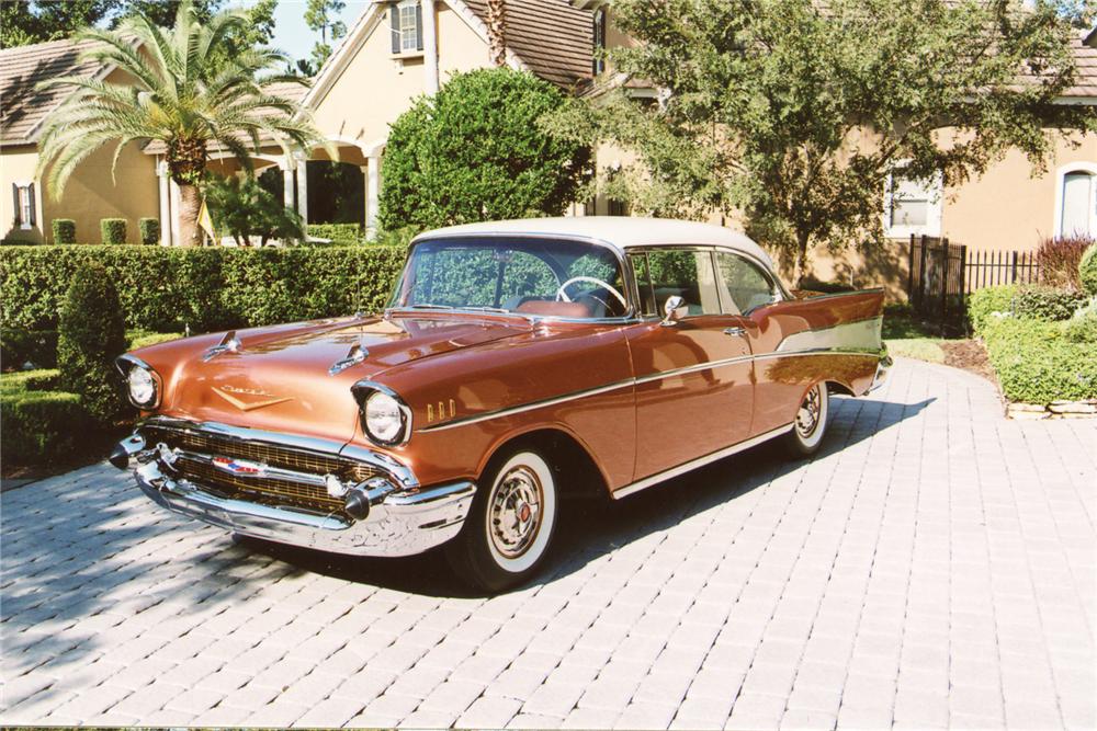 1957 CHEVROLET BEL AIR 2 DOOR HARDTOP