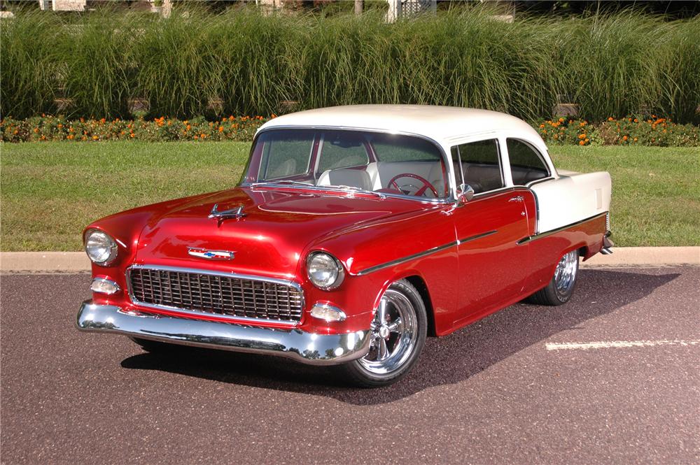 1955 CHEVROLET BEL AIR CUSTOM 2 DOOR COUPE