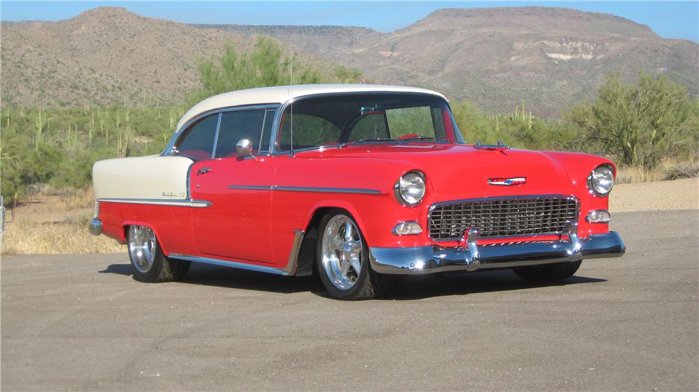 1955 CHEVROLET BEL AIR CUSTOM 2 DOOR HARDTOP