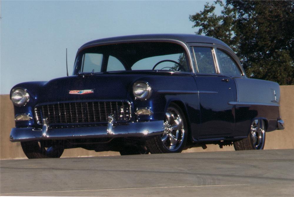 1955 CHEVROLET BEL AIR CUSTOM 2 DOOR SEDAN