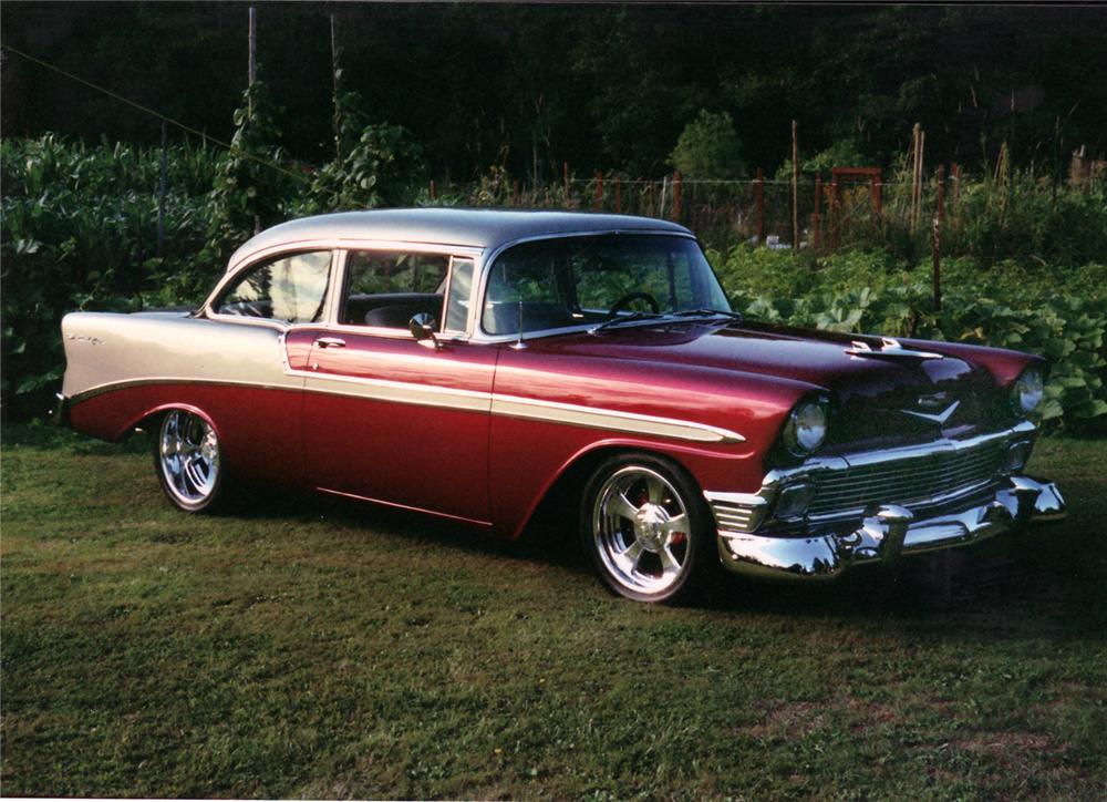 1956 CHEVROLET 150 CUSTOM 2 DOOR POST