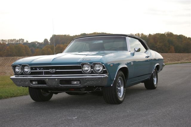 1969 CHEVROLET CHEVELLE SS 396 CONVERTIBLE