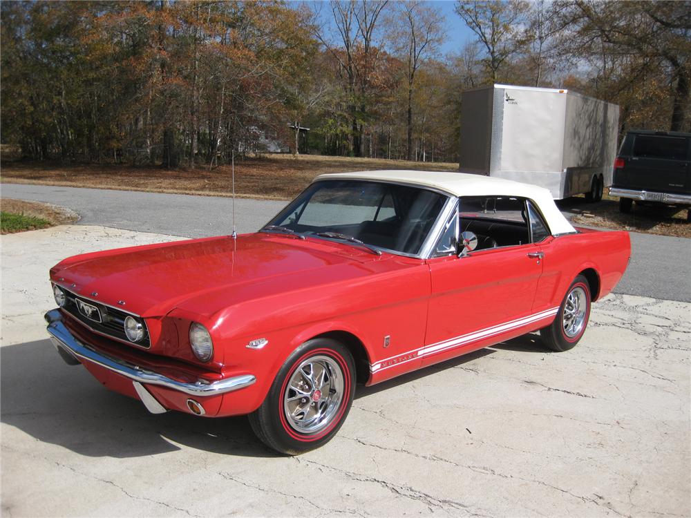 1966 FORD MUSTANG GT CONVERTIBLE