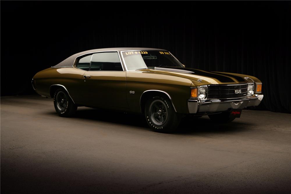 1972 CHEVROLET CHEVELLE SS 396 2 DOOR HARDTOP