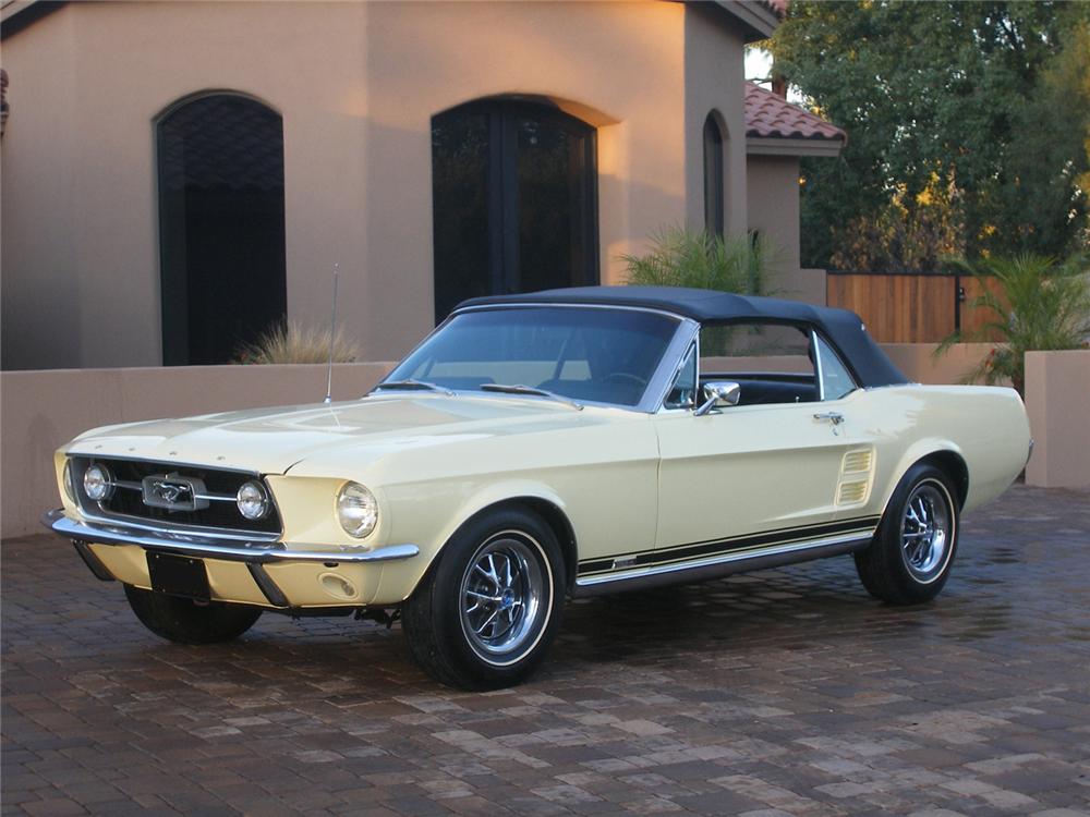 1967 FORD MUSTANG GTA CONVERTIBLE