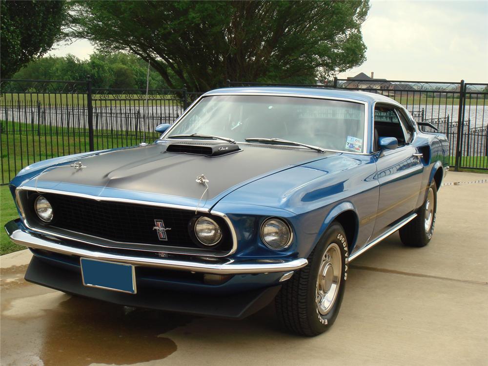 1969 FORD MUSTANG MACH 1 428 SCJ FASTBACK