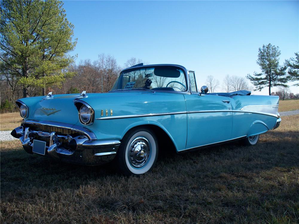 1957 CHEVROLET BEL AIR CONVERTIBLE