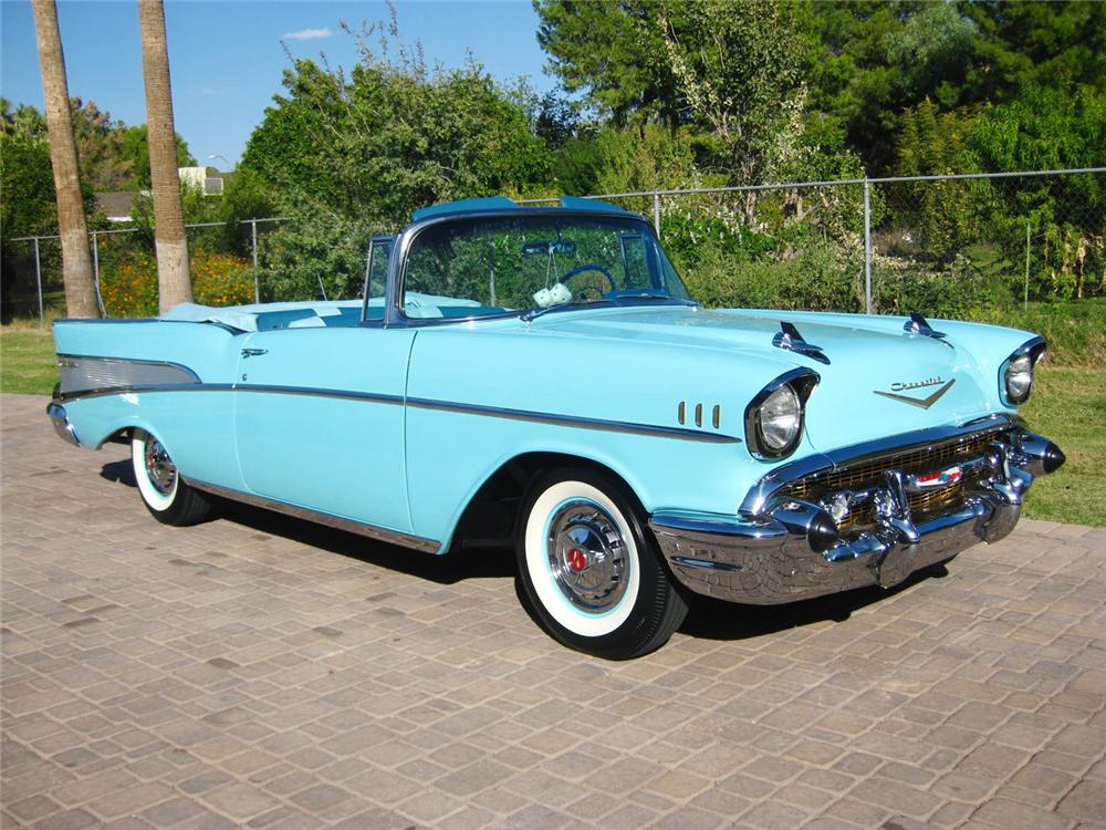 1957 CHEVROLET BEL AIR CONVERTIBLE