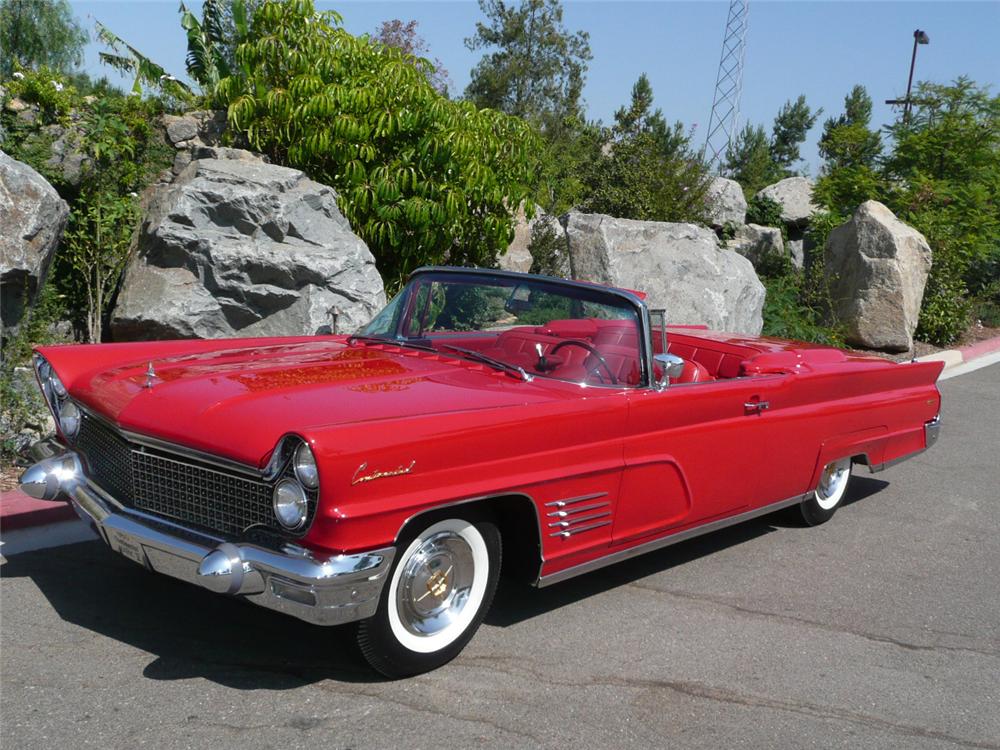 1960 LINCOLN CONTINENTAL MARK V CONVERTIBLE