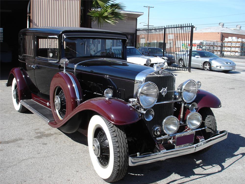 1931 CADILLAC 370 A 4 DOOR TOWN SEDAN