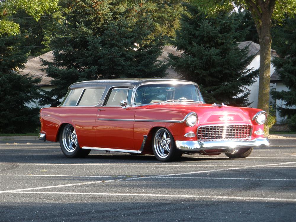 1955 CHEVROLET NOMAD WAGON RESTO-MOD