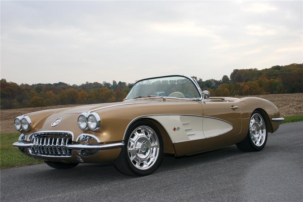 1958 CHEVROLET CORVETTE CONVERTIBLE RE-CREATION