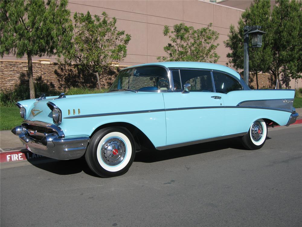 1957 CHEVROLET BEL AIR 2 DOOR HARDTOP