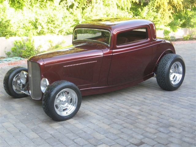 1932 FORD 3 WINDOW CUSTOM COUPE