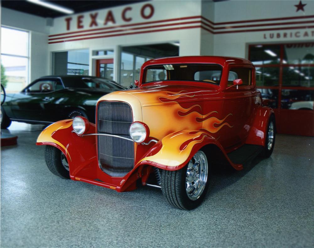 1932 FORD DELUXE BOYD CODDINGTON CUSTOM COUPE