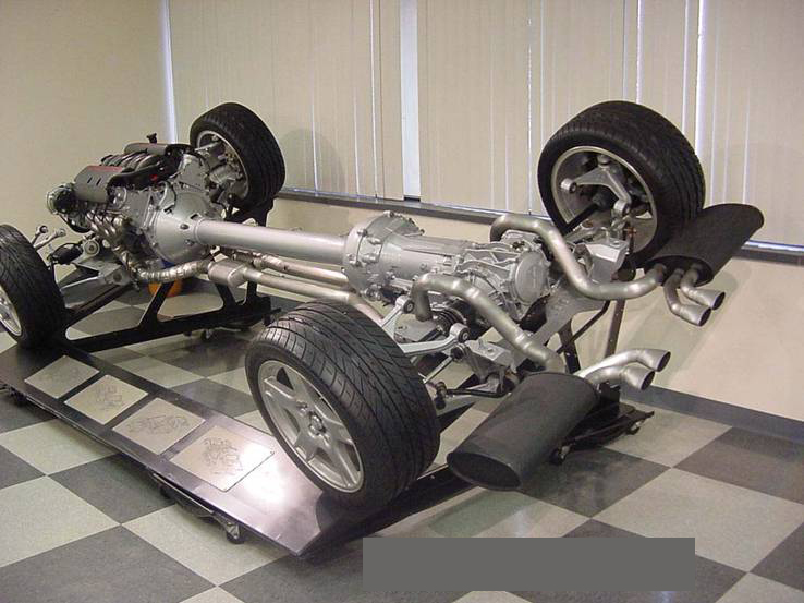 1998 CHEVROLET CORVETTE C5 DISPLAY CHASSIS