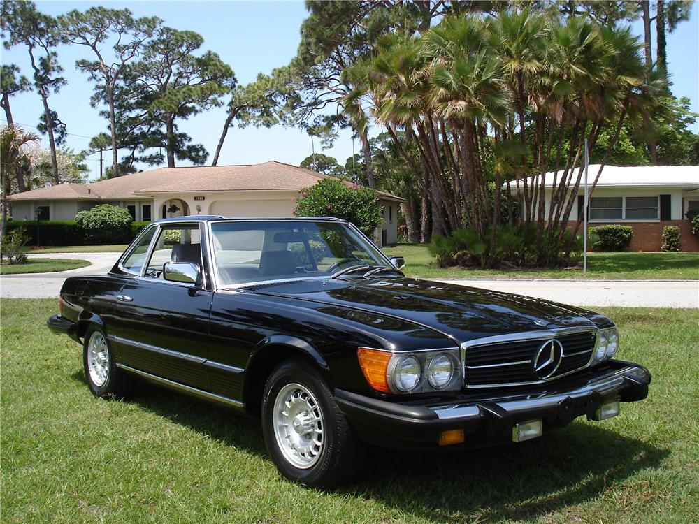 1983 MERCEDES-BENZ 380SL ROADSTER