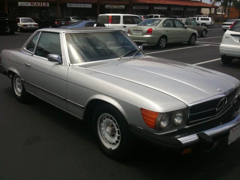 1975 MERCEDES-BENZ 450SL CONVERTIBLE