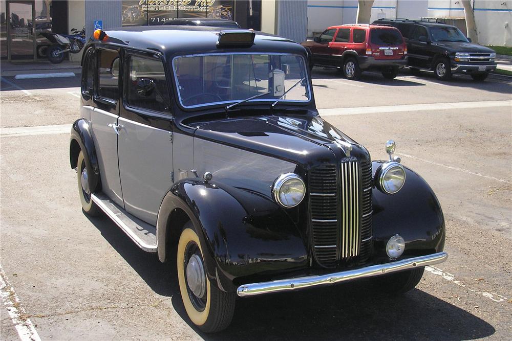 1958 AUSTIN FX3 LONDON TAXI CAB