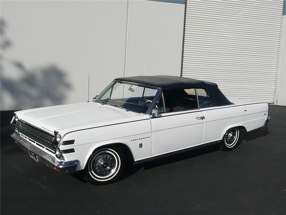 1966 AMERICAN MOTORS AMBASSADOR 2 DOOR CONVERTIBLE