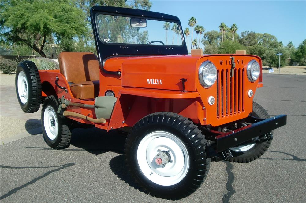 1960 WILLYS CJ3B FLAT FENDER