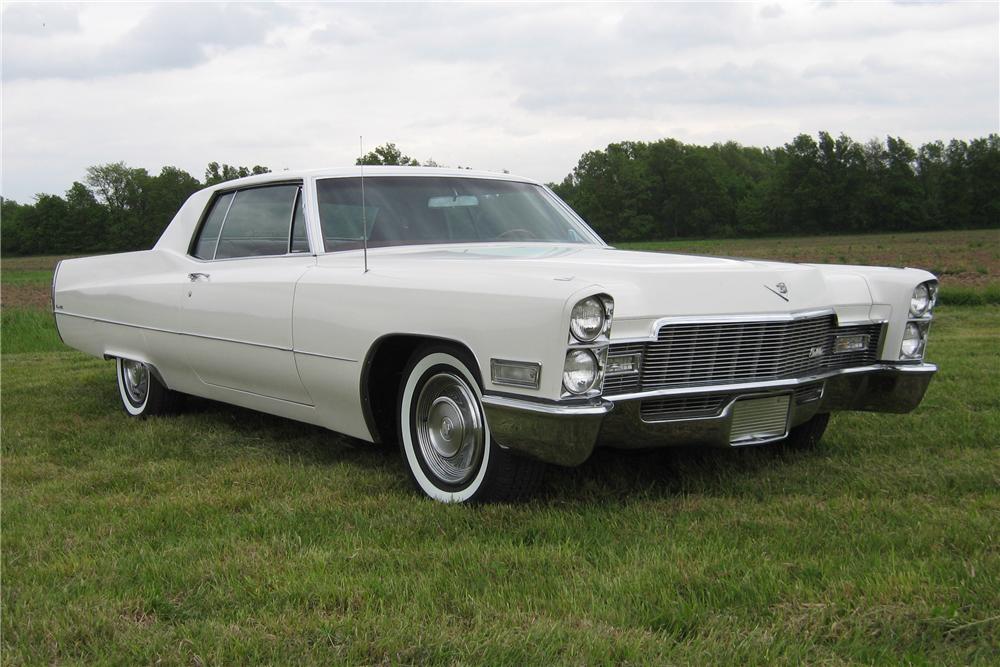 1968 CADILLAC COUPE DE VILLE 2 DOOR HARDTOP