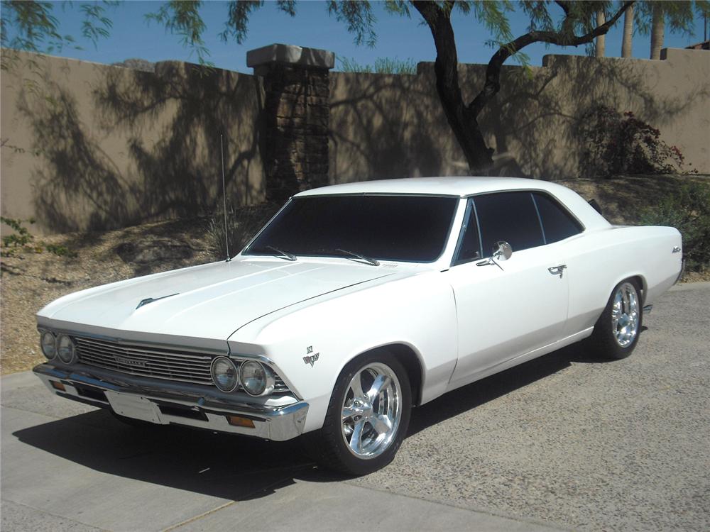 1966 CHEVROLET MALIBU 2 DOOR CUSTOM COUPE